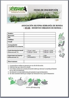 Huertos, inscripcion