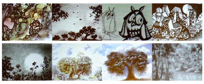 Dibujos de Paco Marín, únicos en su estilo, innovadores en varias técnicas, llenos de pasión...