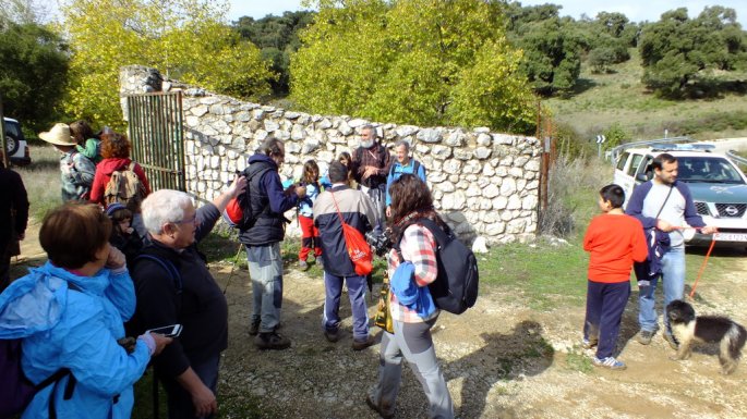 Algunos de los asistentes a la marcha mas conocidos: Luis Gilperez y Angel Martínez