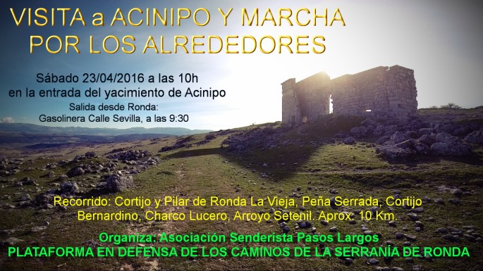 Marcha Acinipo 23 Abril