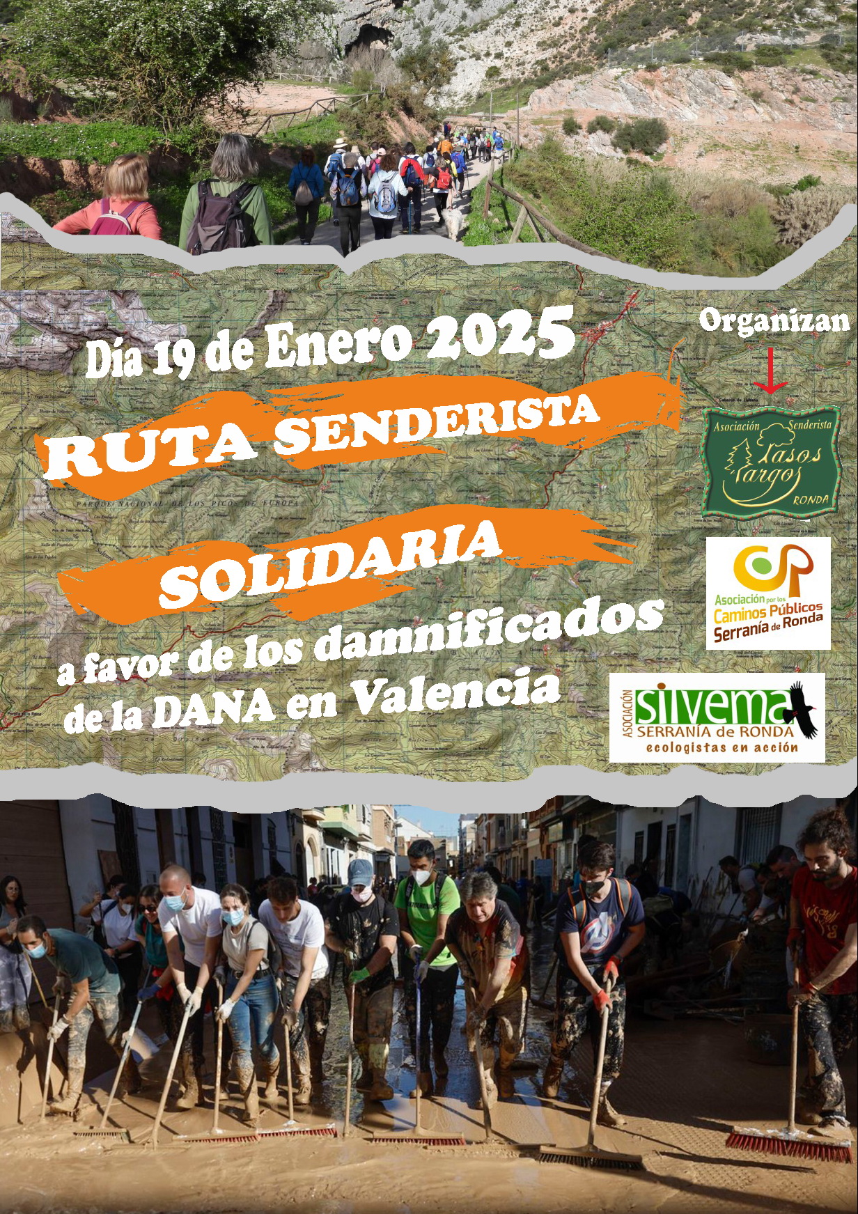 20250119 Ruta Solidaria DANA, Cartel 1